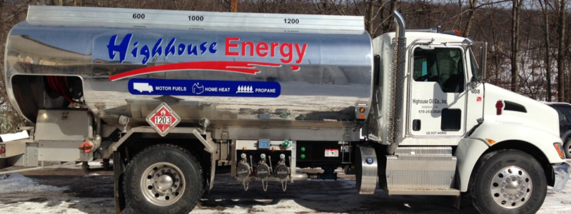 Highhouse Residential Oil Delivery Truck in Pennsylvania