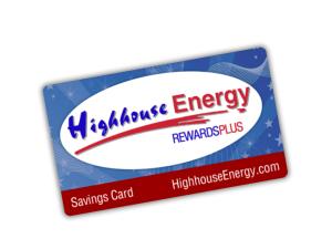 Highhouse Energy RewardsPlus card